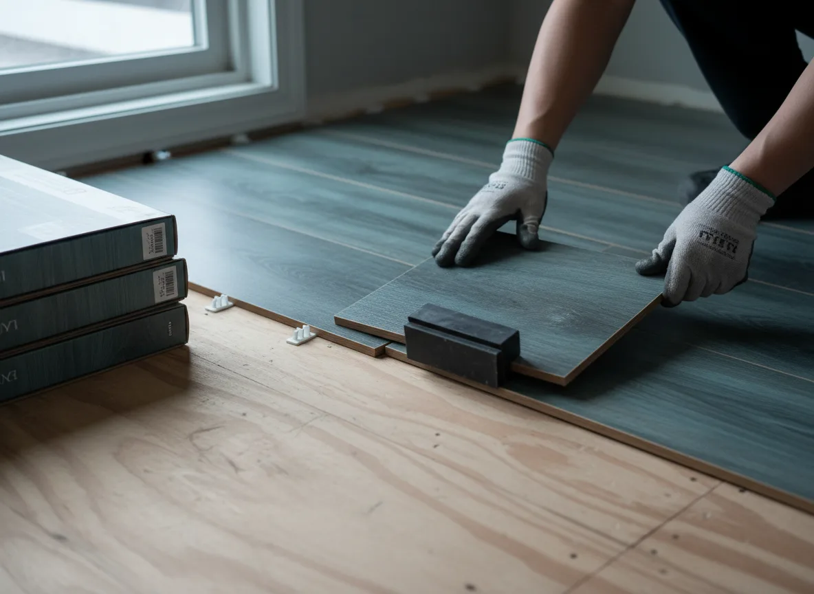 Luxury Vinyl Plank Installation company in Ford, KS
